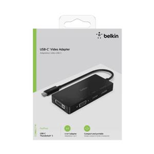 Belkin USB-C to HDMI / VGA / DisplayPort-Adapter AVC003btBK