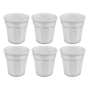 Bialetti Espresso cup Set white 6-pcs.