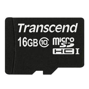 Transcend microSDHC 16GB Class 10