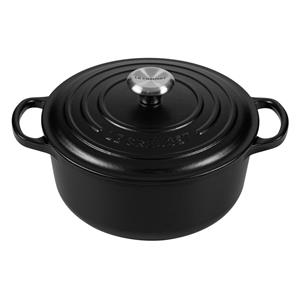 Le Creuset Signature Casserole round 20 cm black