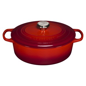 Le Creuset Signature Casserole oval 29 cm Cerise