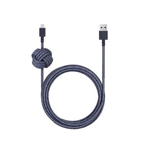 Native Union Night Cable USB-A to Lightning 3m Indigo Blue