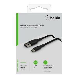 Belkin Micro-USB-Kabel encased 1m black CAB007bt1MBK