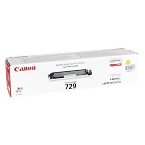 Canon Toner Cartridge 729 Y yellow