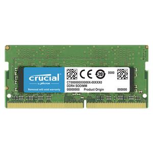 Crucial DDR4-3200            8GB SODIMM CL22 (8Gbit/16Gbit)