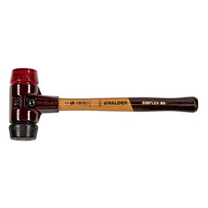 Halder SIMPLEX soft-face mallet 50 comp. rubber /plast. TE SIMPLE