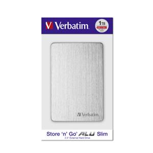 Verbatim Store n Go 2,5 ALU 1TB USB 3.2 Gen 1 Silver