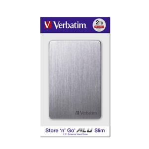 Verbatim Store n Go 2,5  ALU 2TB USB 3.2 Gen 1 Space Gray   53665