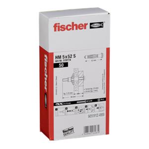 Fischer Metal Cavity Fixing HM 5x52 S 50 pcs.
