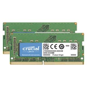 Crucial 64GB DDR4 2666 MT/s Kit 32GBx2 SODIMM 260pin for Mac