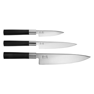 KAI Wasabi Black knife-set 67S-300