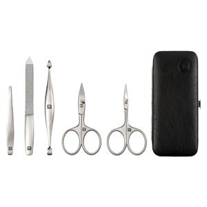 Zwilling TWINOX Yak leather case, black, 5 pc.