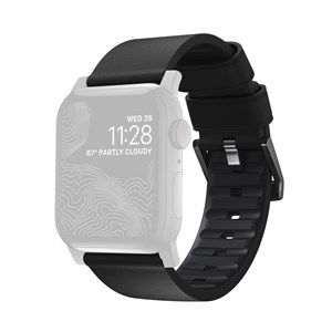 Nomad Modern Strap Blk Actv Lthr Connect Blk 42 /44 /45 /49 ProV2