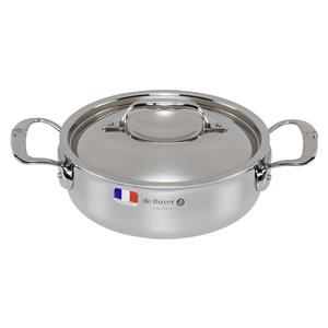 De Buyer Affinity Saucepot low with lid 20 cm