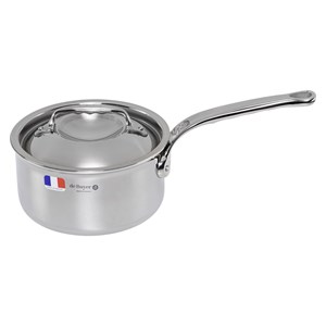 De Buyer Affinity Casserole Stainless Steel with lid 16 cm