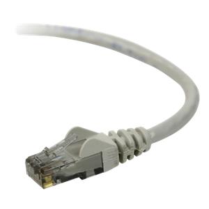 Belkin CAT 5 e network cable 0,5 m UTP grey snagless