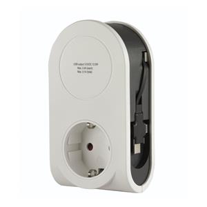 REV USB Charger Flex 3in1 0,8 m + 1x socket