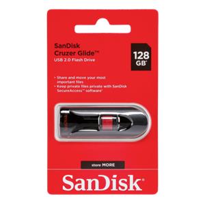 SanDisk Cruzer Glide       128GB SDCZ60-128G-B35