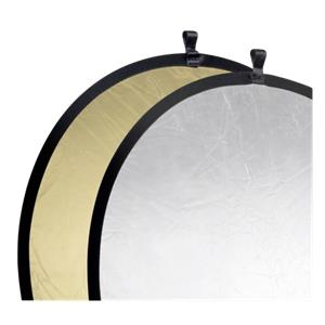 walimex Foldable Reflector gold/silver, Ø107cm