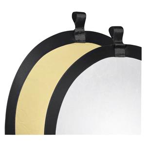walimex Foldable Reflector gold/silver, Ø56cm