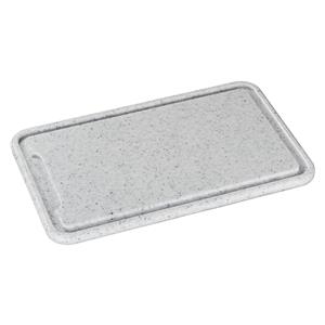 Zassenhaus Carving Board Plastic Light Grey 36x23x1,5cm