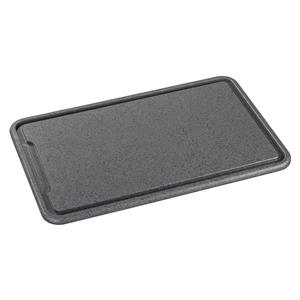 Zassenhaus Carving Board Plastic Dark Grey 42x27x1,5cm