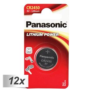 12x1 Panasonic CR 2450 Lithium Power - baterije