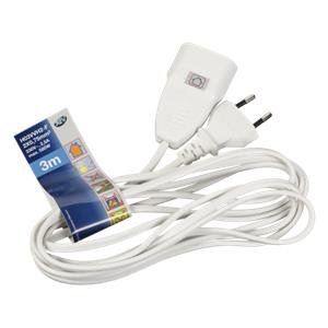 REV Euro Plug extension 3,0 m white