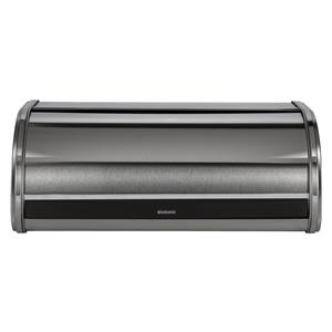 Brabantia Roll Top Bread Bin matt steel