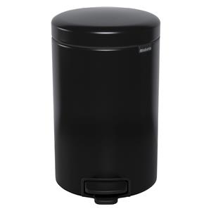 Brabantia Pedal Bin Newicon 12,0 L black matt