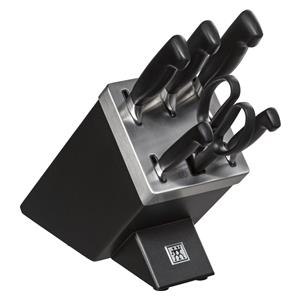 Zwilling Vier Sterne Knife Block 7 pcs. black