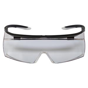 uvex super f OTG spectacles black/clear