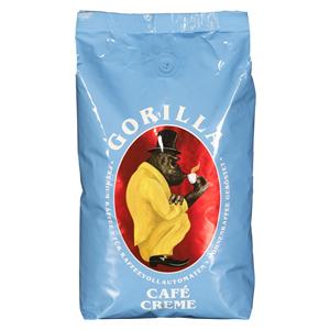 Joerges Gorilla Cafè Creme blue 1 Kg Coffee Beans