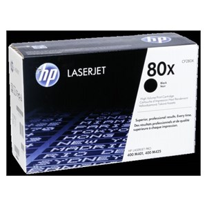 HP Toner CF 280 X black No. 80