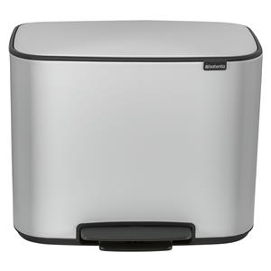 Brabantia Bo Pedal Bin 36 L white