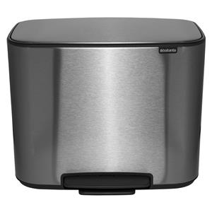 Brabantia Bo Pedal Bin 36 L steel matt FPP