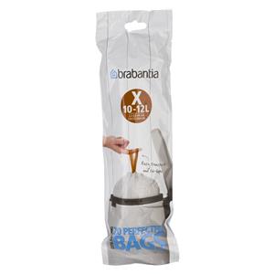 Brabantia PerfectFit Bin Liner Type X, 12 L, 20 Bags