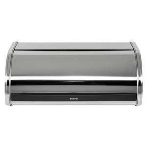 Brabantia Roll Top Bread Bin steel glossy