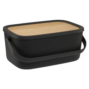 Brabantia Nic Bread Bin dark grey