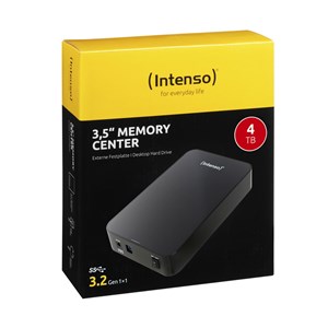 Intenso Memory Center  4TB 3,5 USB 3.2 Gen 1x1 black