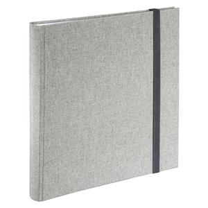 Hama Jumbo Tessuto grau 30x30 60 weiße Seiten 3846