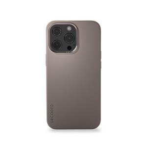 Decoded Silicone Backcover iPhone 13 Pro Dark Taupe