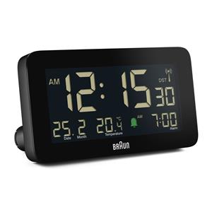 BRAUN BC10 DCF-B Radio alarm clock black