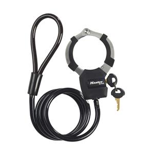 Master Lock Keyed Cable Street Cuff Lock 8275EURDPROBLK