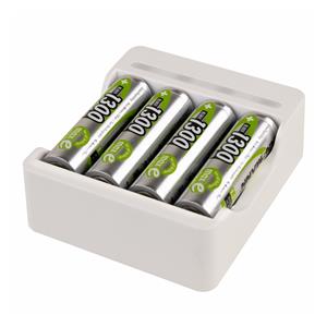 Ansmann Charger Basic IV incl. 4 x AA 1300mAh Akku 1001-0120-01