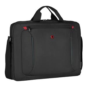 Wenger BQ 16 Laptop Slimcase Toploader Laptop Bag black