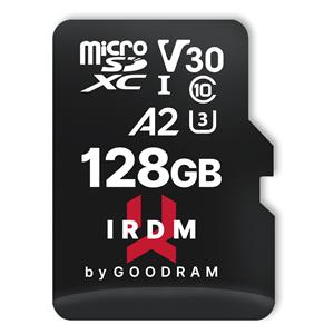 GOODRAM IRDM microSDXC 128GB V30 UHS-I U3 + adapter