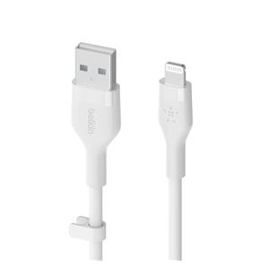 Belkin Flex Lightning/USB-A 1m mfi cert., white CAA008bt1MWH