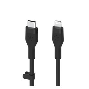 Belkin Flex Lightning/USB-C 15W 1m, mfi, 15W, black CAA009bt1MBK