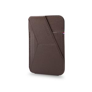 Decoded MagSafe Card Sleeve Stand Brown